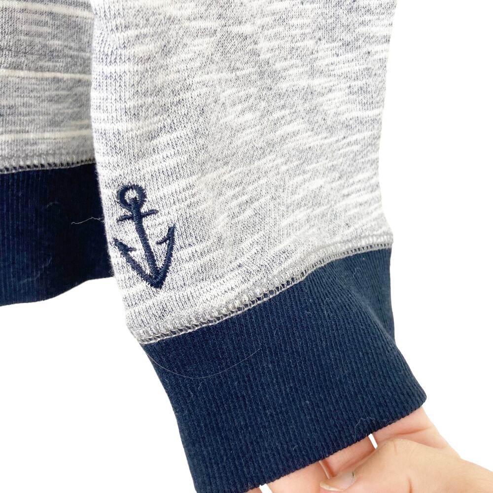 Howe Creative Workforce Gray Striped Sweater Sz Xl - image 3